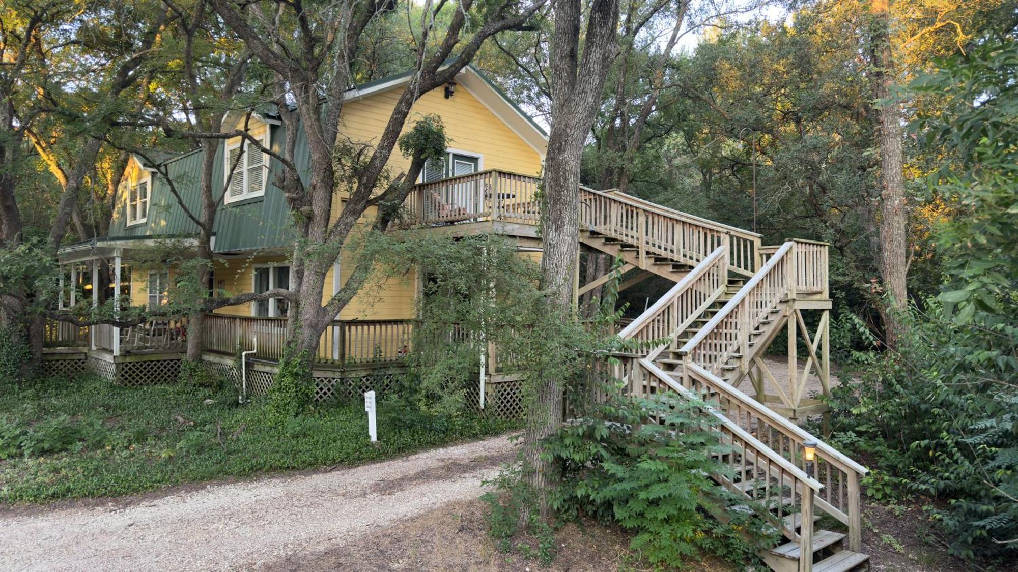 Bed And Breakfast On White Rock Creek Waco Esterno foto